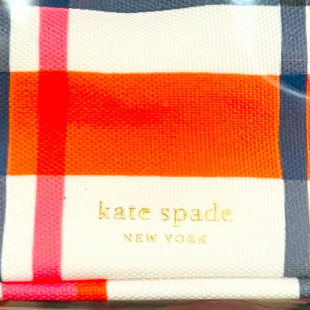 Kate Spade Plaid Insulated Lunch Tote